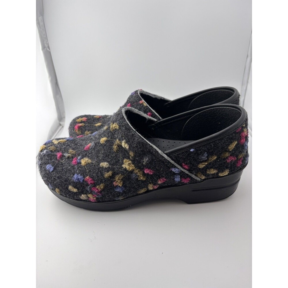 Dansko Shoes Women Size 40 Gray Professional Felt Clog Comfort Casual US 9-9.5